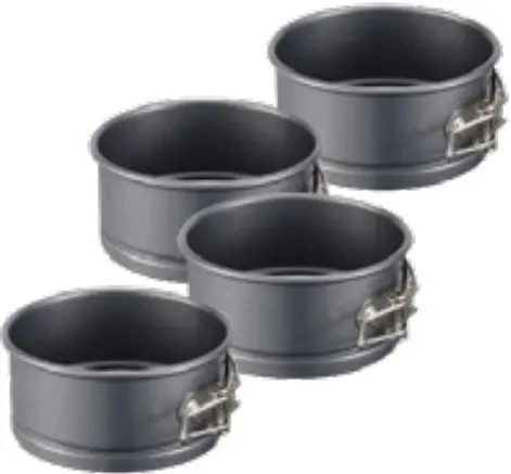 Karabo Springformar 4-pack
