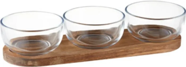 Uri Serveringsset med 3 Glas